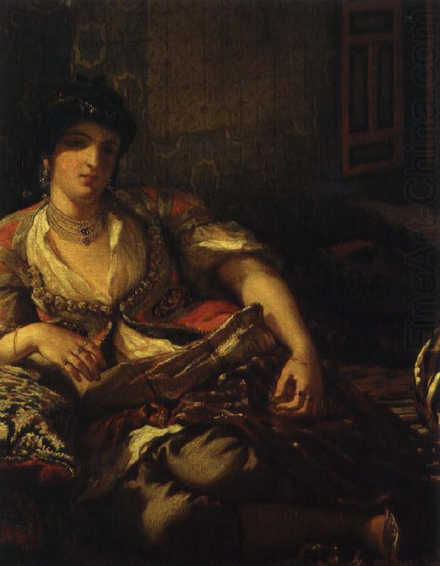 Eugene Delacroix algeriska kvinnor china oil painting image